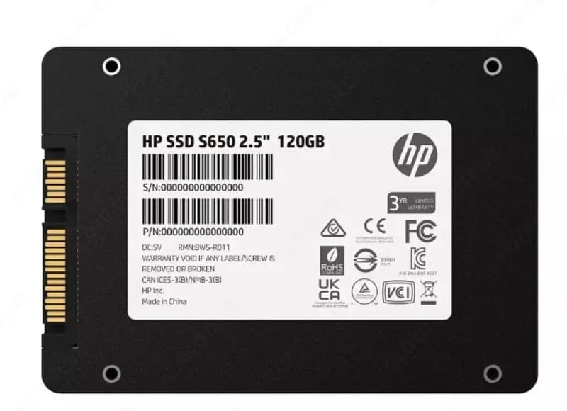 Твердотельный накопитель SSD HP 120 GB — 1
