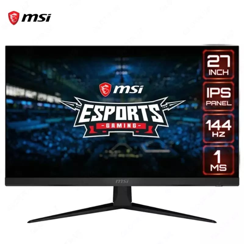 Монитор MSI - 27” Optix G271 Gaming Monitor, IPS, 144z, 1mc, FHD (1920x1080), HDMI, DisplayPort, Black — 1