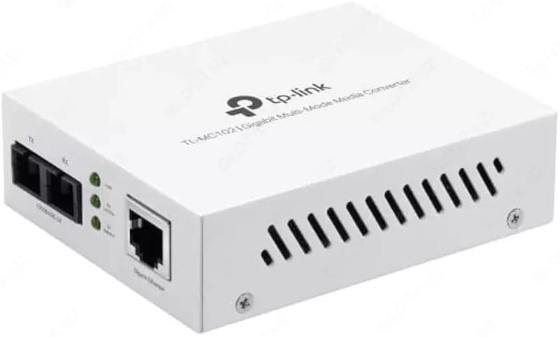 MC420L Omada 10G Multi-Gigabit RJ45 to SFP+ Media Converter — 2