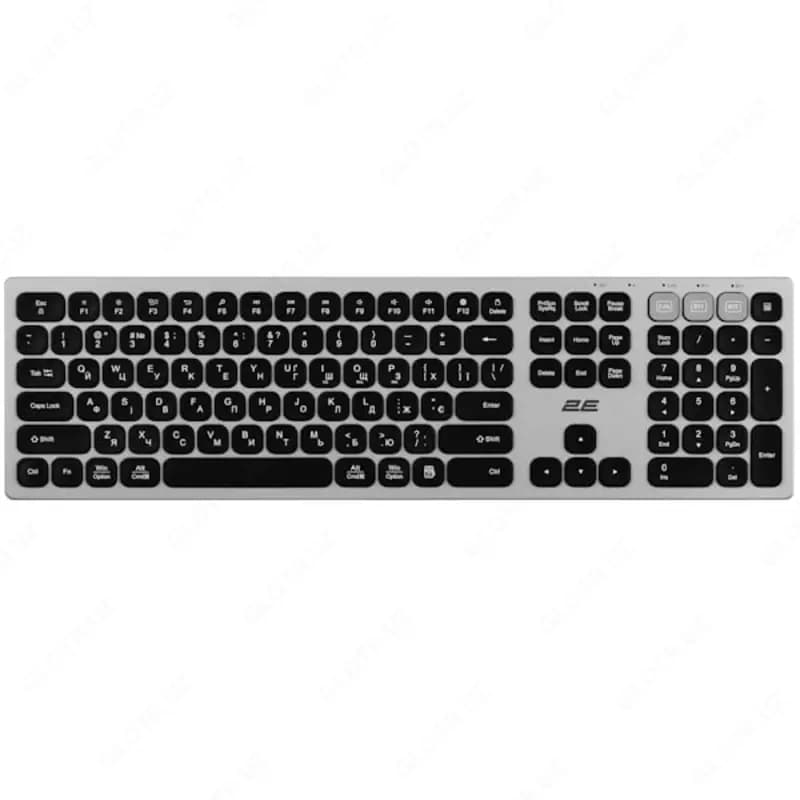 Keyboard 2E KS270 WL BT Black ножничные — 1