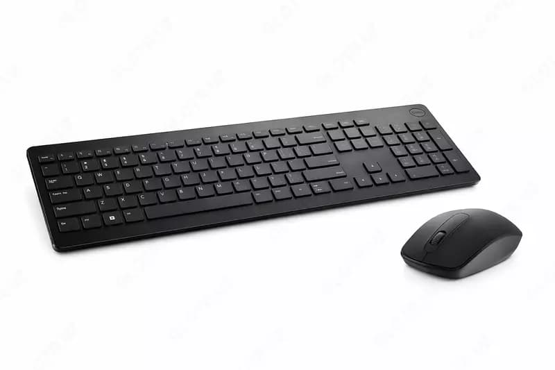 Беспроводной комплект клавиатура + мышь Dell KM3322W Wireless Combo (580-AKGH)