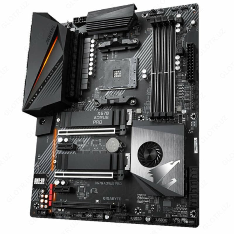 Материнская плата MB Gigabyte AMD AM4 X570 AORUS PRO DDR4 — 3