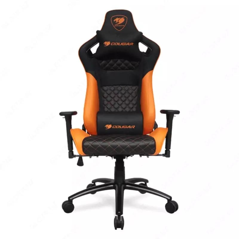 Игровое компьютерное кресло ”Cougar” Explore S (Арт. - 46004) Черное/оранжевое — 1