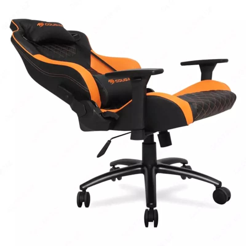 Игровое компьютерное кресло ”Cougar” Explore S (Арт. - 46004) Черное/оранжевое — 3