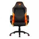 Игровое компьютерное кресло ”Cougar” FUSION Orange (Арт. - 46008) Черное/оранжевое