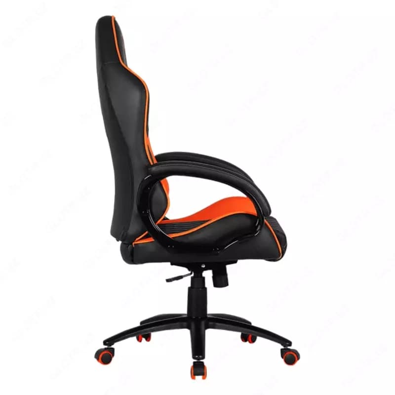 Игровое компьютерное кресло ”Cougar” FUSION Orange (Арт. - 46008) Черное/оранжевое — 3
