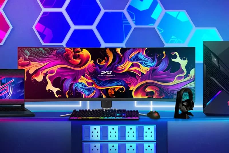 Монитор MSI MPG 491CQPX QD-OLED Curved Gaming Monitor — 1