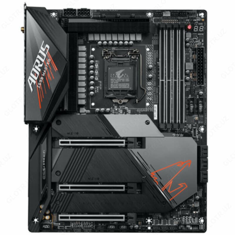Материнская плата MB Gigabyte Z590 AORUS MASTER DDR4 LGA1200 — 1