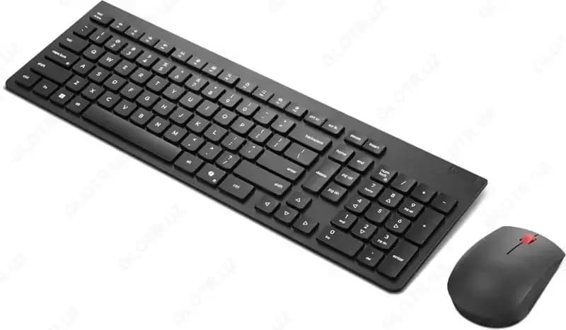 Комплект клавиатура+мышь (беспроводной) ”Lenovo” KB MICE_BO Eos3 2.4G KM BLK RU_CY Black (Арт. - 4X31R64481) — 2