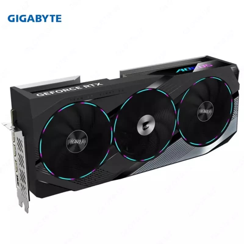 Видеокарта Gigabyte - 12GB GeForce RTX 4070Ti AORUS ELITE GV-N407TAORUS E-12GD — 3