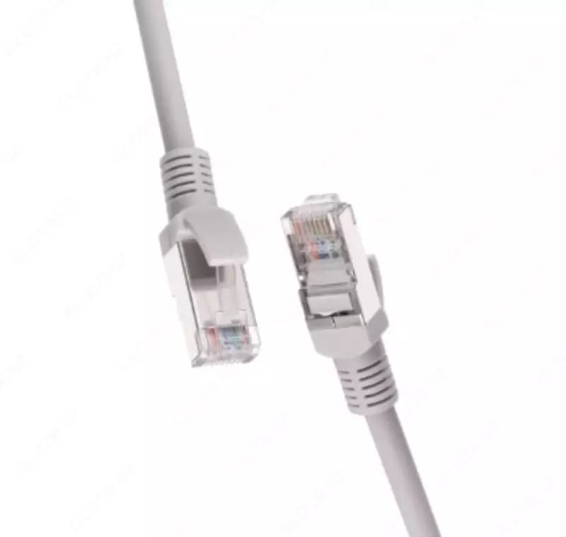 Кабель сетевой Patch cord 2E Cat 5e (2E-PC5ECu-FTP5LSZH-GRY) 5 метр — 5