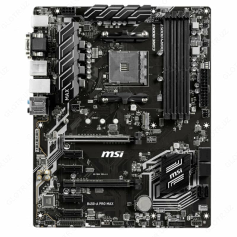 Материнская плата MB MSI AMD AM4 B450-A PRO MAX DDR4 — 1
