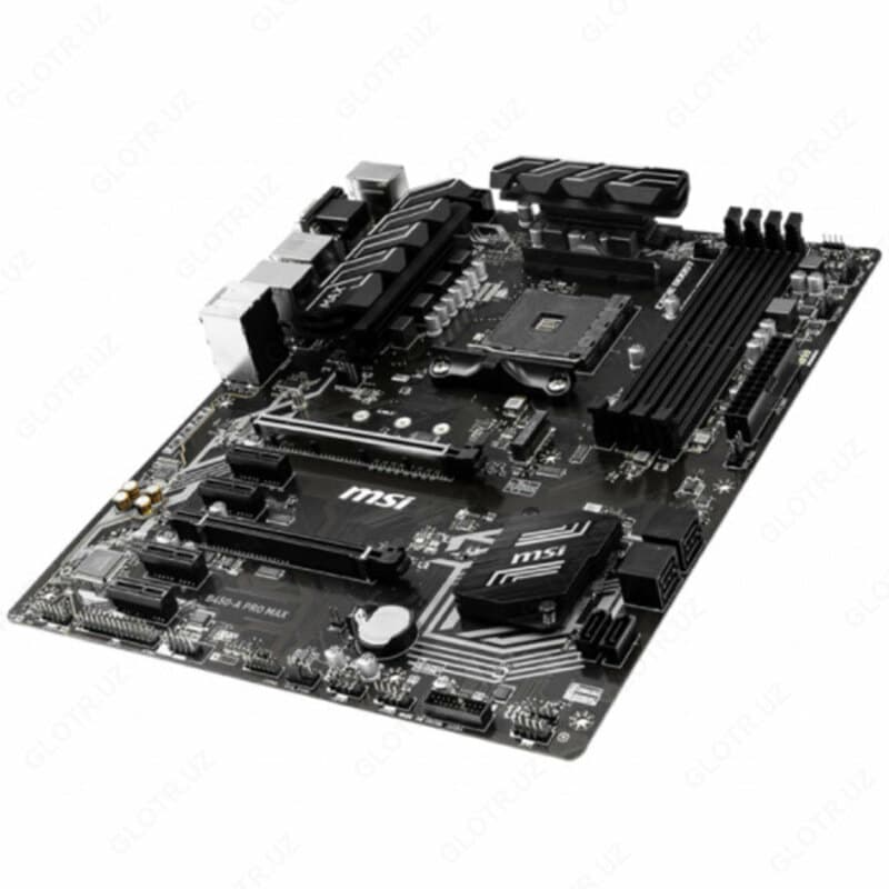 Материнская плата MB MSI AMD AM4 B450-A PRO MAX DDR4 — 2