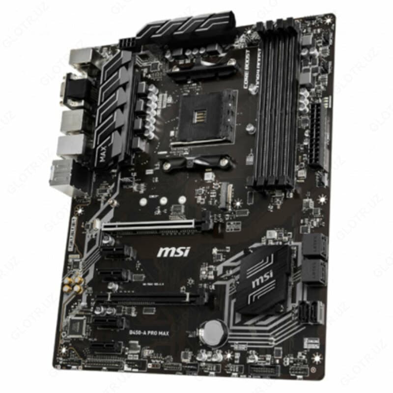 Материнская плата MB MSI AMD AM4 B450-A PRO MAX DDR4 — 3