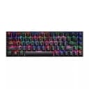 Клавиатура игровая 2E GAMING KG380 RGB 68key Gateron Blue Switch BT/USB Black Ukr