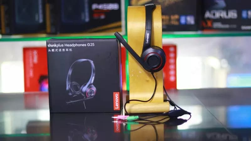 Проводная гарнитура Lenovo G25 черный — 2