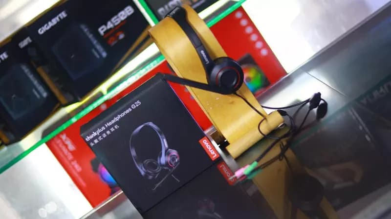 Проводная гарнитура Lenovo G25 черный — 3