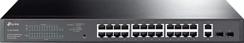 TL-SG1428PE 28-Port Gigabit Easy Smart Switch with 24-Port PoE+ — 3
