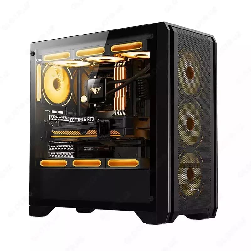Компьютерный игровой корпус ”Huntkey” GX750A (Арт. - 06243) Black — 2