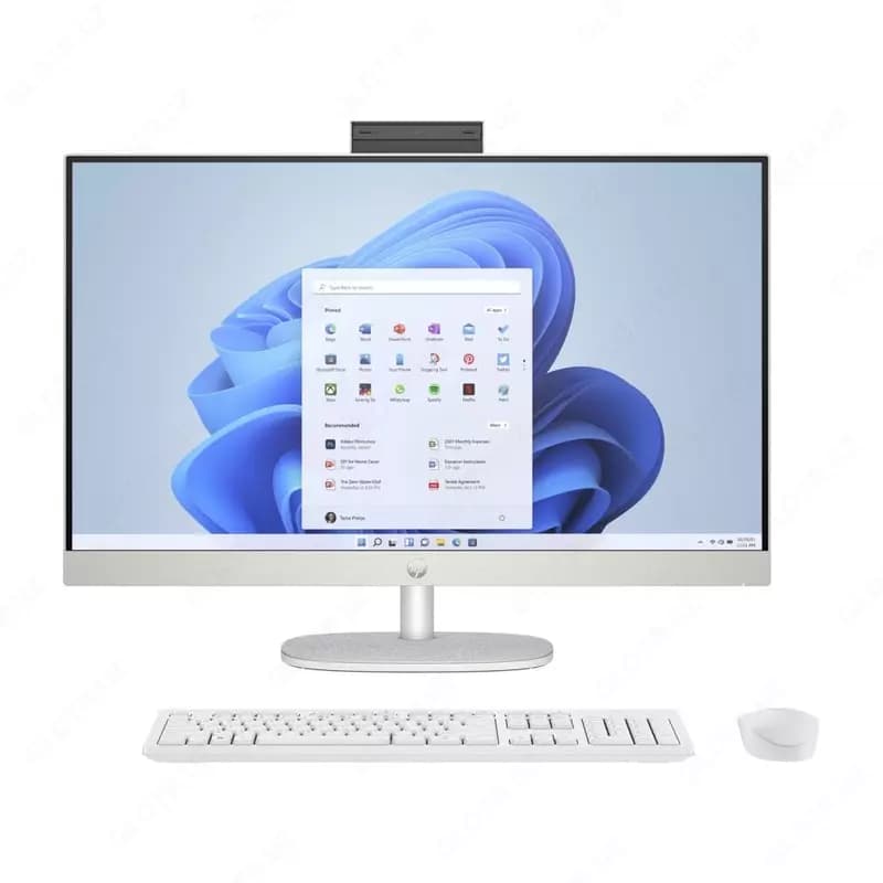 Моноблок HP 27-cr1004ci (714/662) (Intel Core Ultra 7-155U/ DDR5 16GB/ SSD 512GB/ 27 FHD IPS/Intel Iris Xe Graphics/ key + mouse/ NoOS/ RU)... — 1