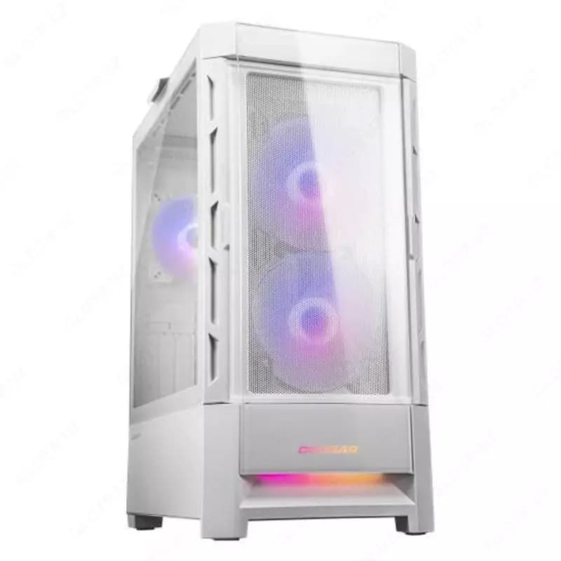 Компьютерный игровой кейс ”Cougar” Duoface RGB (Арт. - 06212) White — 2