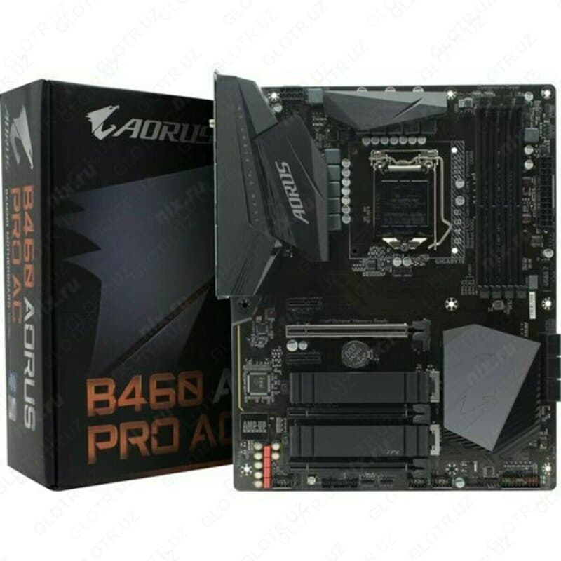 MB Gigabyte B460 AORUS PRO AC DDR4 LGA1200 — 2