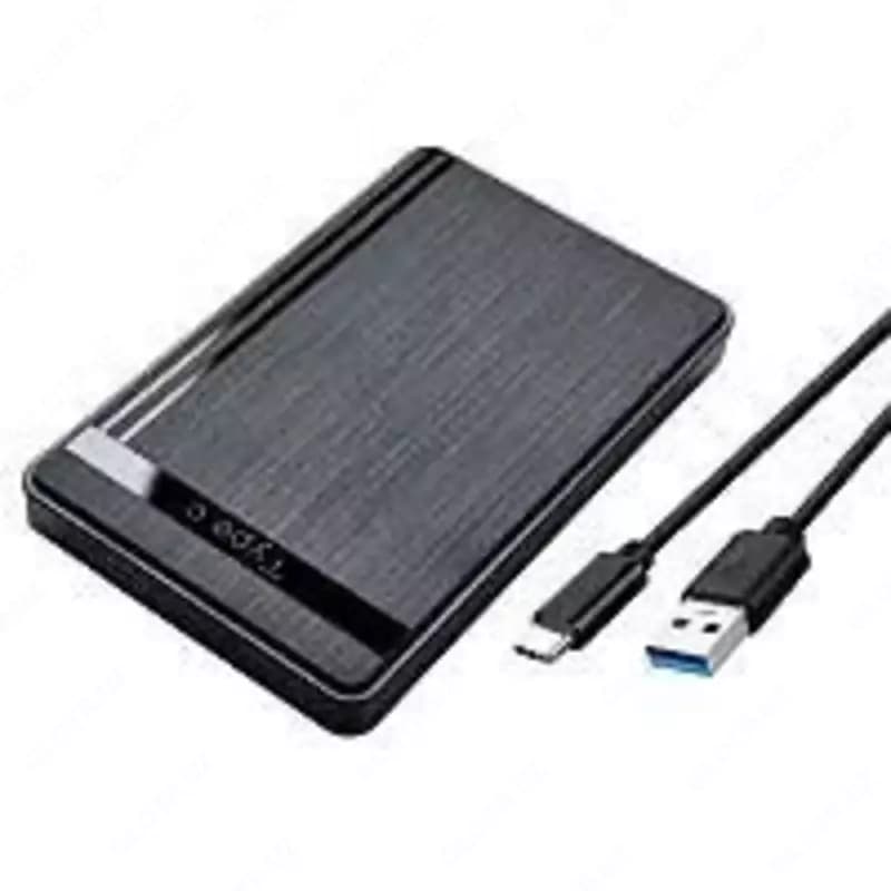Внешний карман корпус для жестких дисков HDD SSD кейс Type C — 1