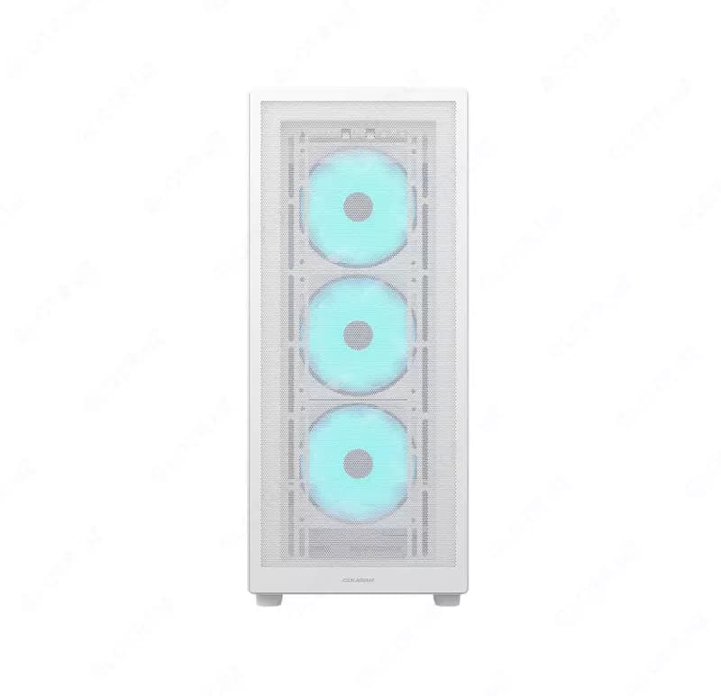 Компьютерный игровой кейс ”Cougar” MX220 RGB (Арт. - 06262) White — 2
