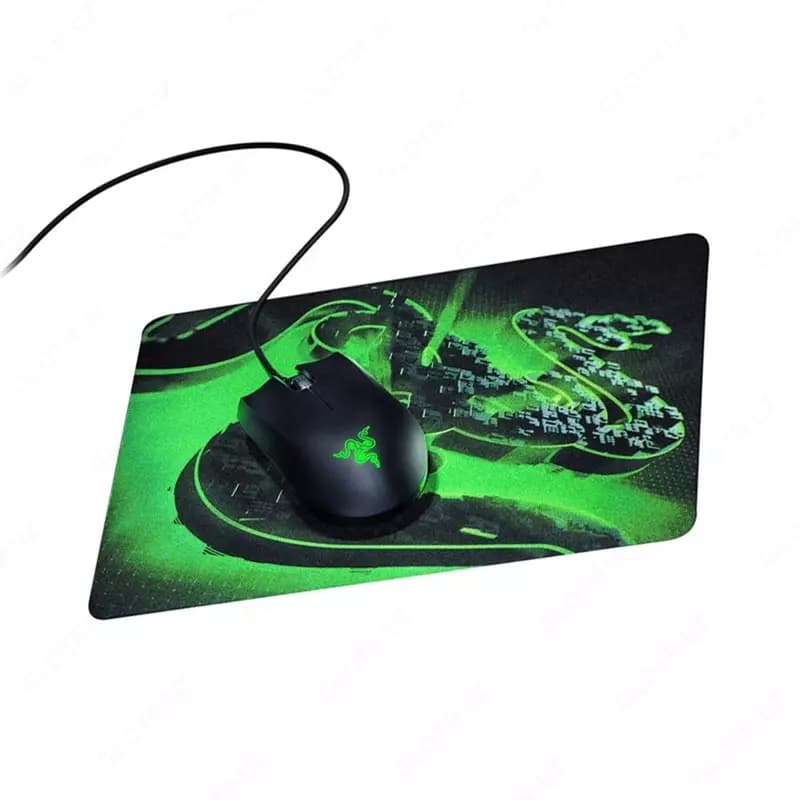 Игровая мышь Razer Abyssus Lite в комплекте с ковриком Goliathus Mobile Construct Edition /Mouse + Pad RAZER Abyssus and Goliathus Terra Spe... — 4