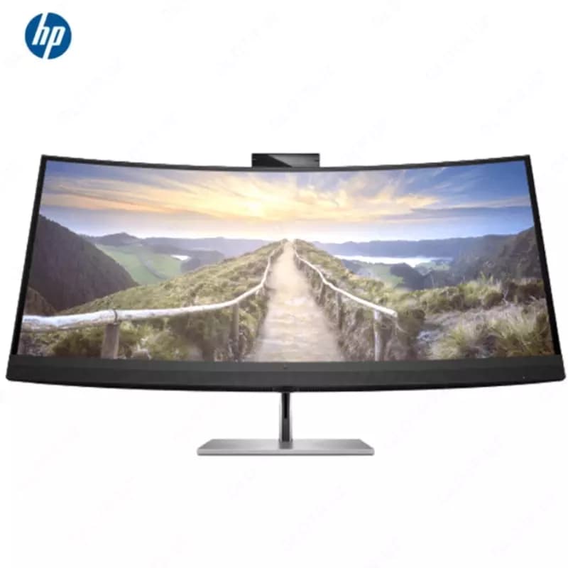 Монитор HP - 40” Z40c Curved Monitor, IPS, 14mc, 60Hz, WUHD (3840x2160), HDMI, DisplayPort, TypeC, Silver — 1