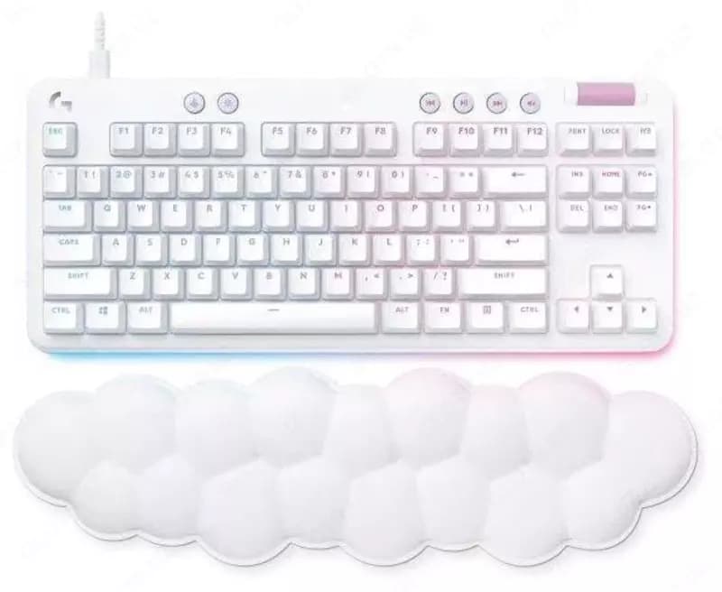 Клавиатура Logitech G713 Aurora White — 2