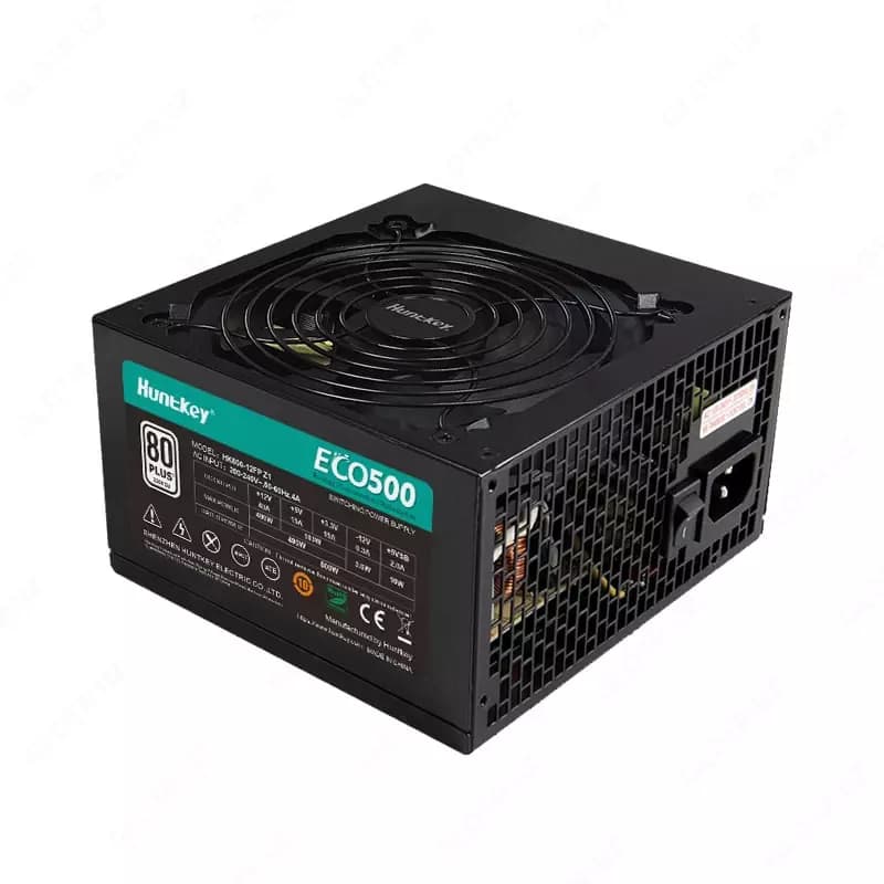 Блок питания (PSU) ”Huntkey” ECO500 80+, 500W (Арт. - 12144) — 5