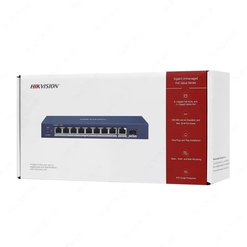Коммутатор PoE DS-3E0318P-E/M — 3