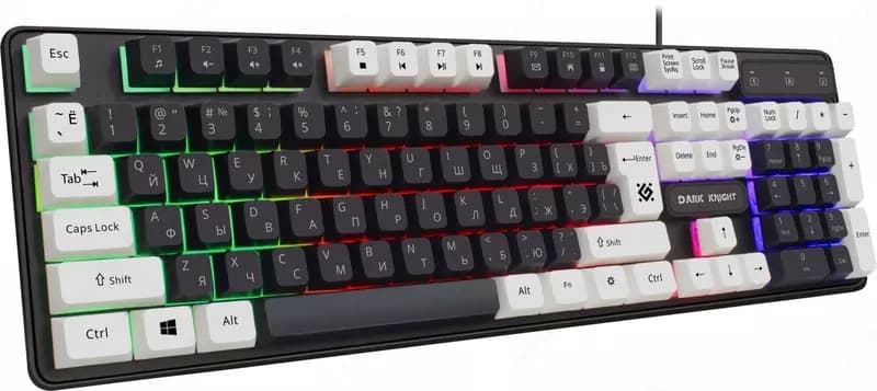 Клавиатура проводная Defender Dark Knight GK-077 — 1