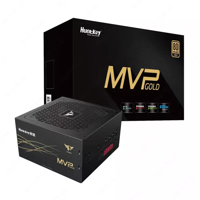 Блок питания (PSU) ”Huntkey” MVP K850 80+ Gold, 850W (Арт. - 12116) — 1