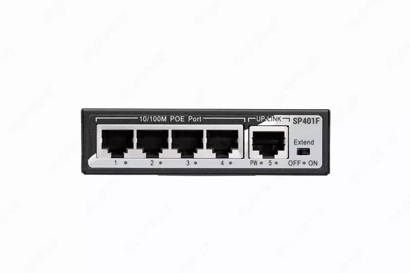 Коммутатор 2E PowerLink SP401F 5xFE (4x FE PoE, 1xFE Uplink, 50W), неуправляемый — 3