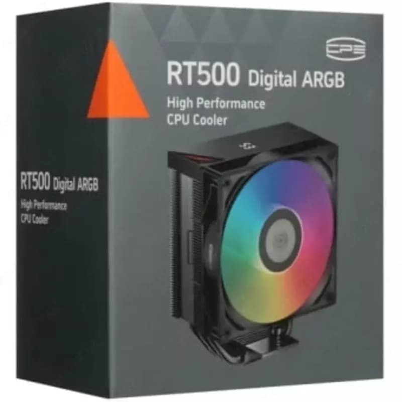 Кулер для процессора (воздушный) ”PCCooler” RT500 Digital ARGB BK (Арт. - 09289) — 3