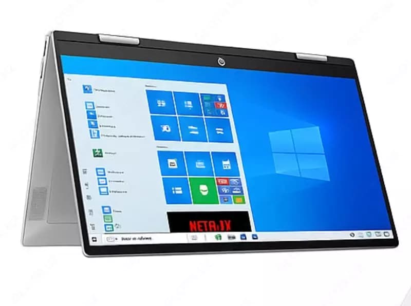 Ноутбук ”HP” Pavilion x360, Touch,14.0” FHD IPS 250 nits Narrow Border, i7-1355U, 16GB, 512GB, Intel Iris Xe Graphics (Арт. - 7P4D6EA) Сереб... — 2
