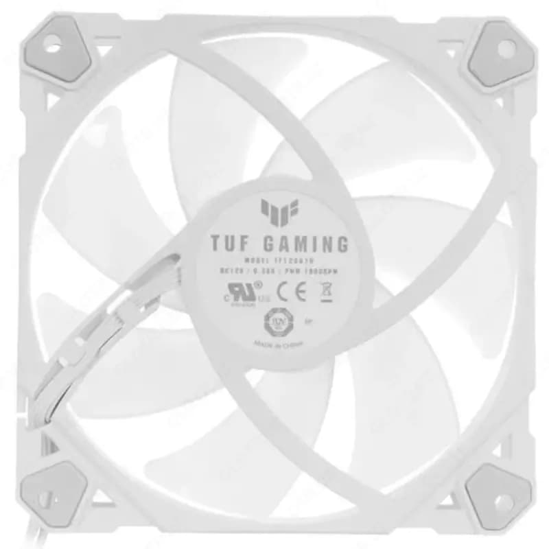 Корпусной вентилятор ”Asus” TUF GAMING TF120A1/WT/ARGB / TF120 ARGB / WHITE EDITION / 90DA0033-B09000 (Арт. - 09213) — 3