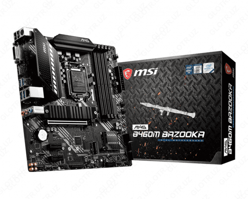 MB MSI MAG B460 Bazooka DDR4 LGA1200 — 1