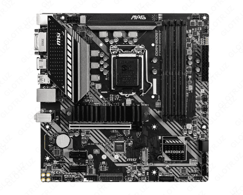 MB MSI MAG B460 Bazooka DDR4 LGA1200 — 2