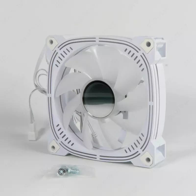 Корпусной вентилятор ”Huntkey” Fan GX120, ARGB, White (Арт. - 09366) — 3
