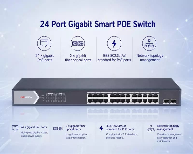 Коммутатор DS-3E1526P-SI — 1