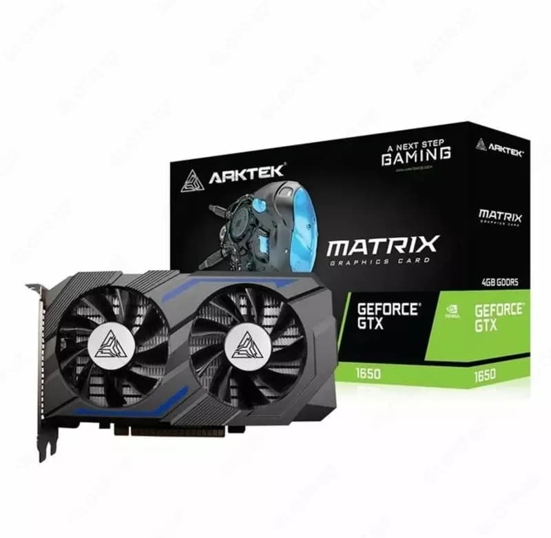Видеокарта Arktek - 4GB GeForce GTX1650 128Bits GDDR6. — 2