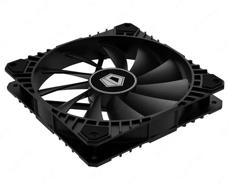 Вентилятор корпусный ID Cooling WF-14025-XT BLACK — 3