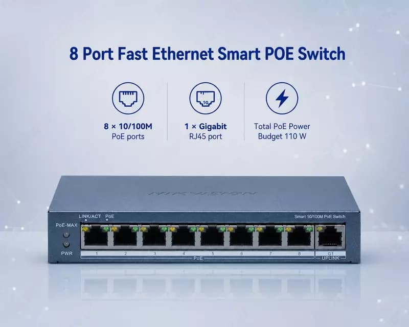Коммутатор DS-3E1309P-EI — 1