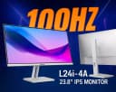 Монитор Lenovo L24i-4A 23.8” IPS WLED FHD 48-100Hz AG