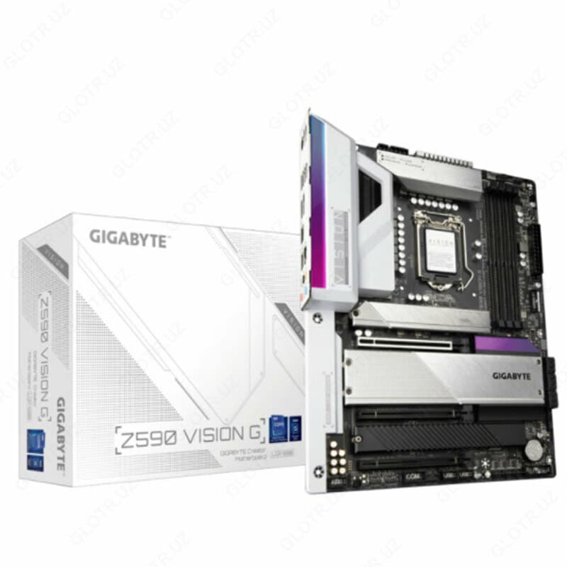 Материнская плата MB Gigabyte Z590 VISION G DDR4 LGA1200 — 1