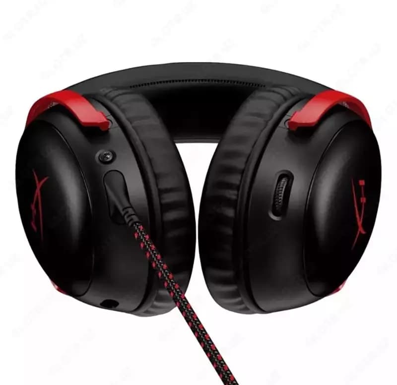 Игровые наушники (проводные) ”HyperX” Cloud III Black/Red (Арт. - 727A9AA) — 4