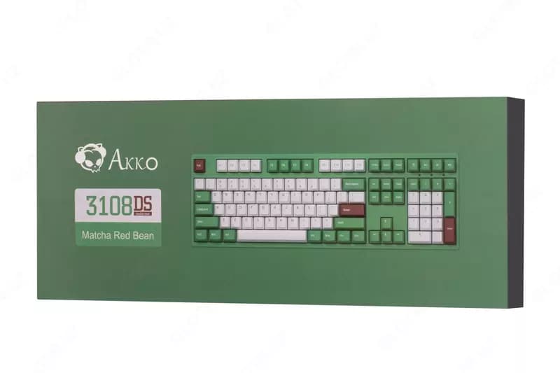 Клавиатура Akko 3108 V2 DS Matcha Red Bean V2 Orange — 1